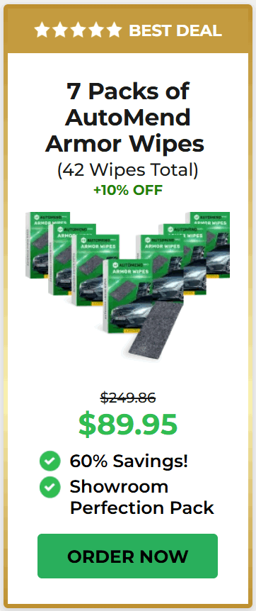 Automend Pro Armor Wipes 13