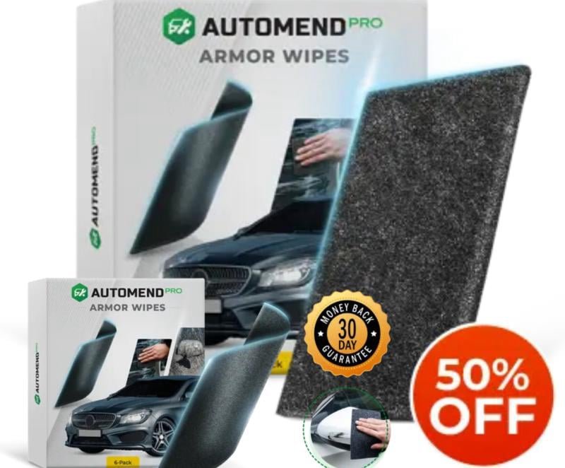 Automend Pro Armor Wipes 2